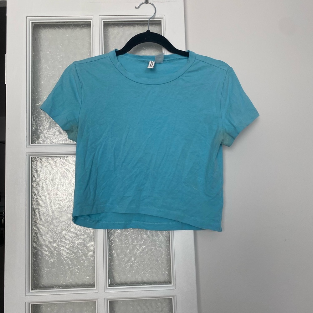 H&M Blue Baby Tee
